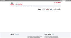 Desktop Screenshot of honda-praha.cz